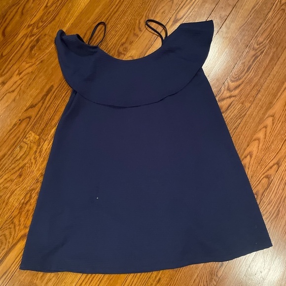 Asos Navy Dress Size 8 - Picture 1 of 7